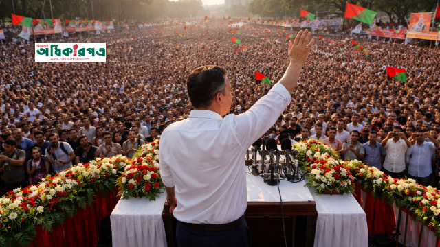 শেষ মুহূর্তের প্রচারণায় উত্তাল ঢাকা: আজ রাজধানীর ৬ স্থানে তারেক রহমানের জনসভা